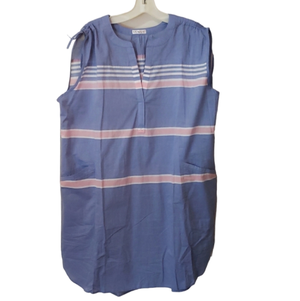 VENUS Blue and Pink Coverup Large